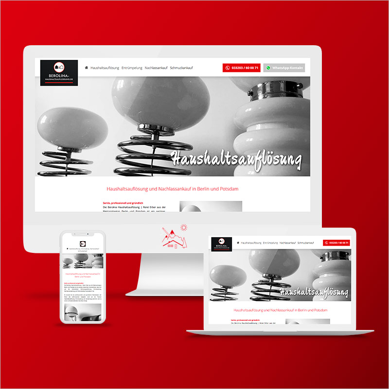Referenz Internetseite der Werbeagentur und Kreativagentur Aargau