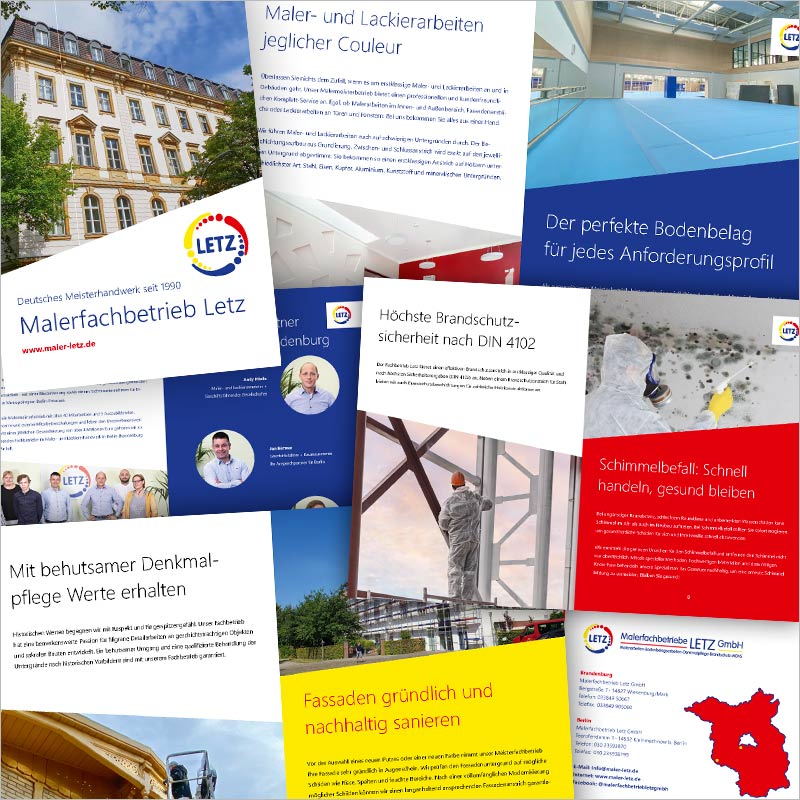 Referenz Grafikdesign Broschüre der Werbeagentur und Kreativagentur Aargau
